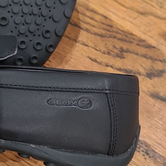 GEOX Rispira sz 5 black Italian patent Leather upper - Picture 6 of 10